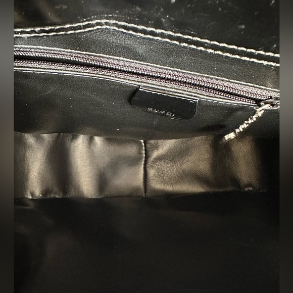 GUCCI SoHo Large GG Black Patent Two-Way Tote /Shoulder Bag 🖤(optional wallet) - Picture 13 of 17